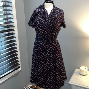 Modcloth Congenial Charm Shirt Dress XL